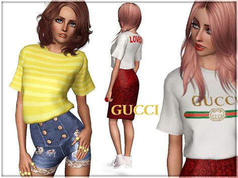 the sims 3 gucci clothes|sims 4 gucci store cc.